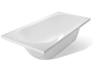 Ванна из литьевого мрамора Эстет Chester silk ФР-00014627 170x75см белый матовый